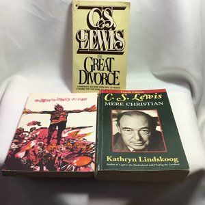 C.S. Lewis The Screwtape Letters, Mere Christianity & The Great Divorce PB